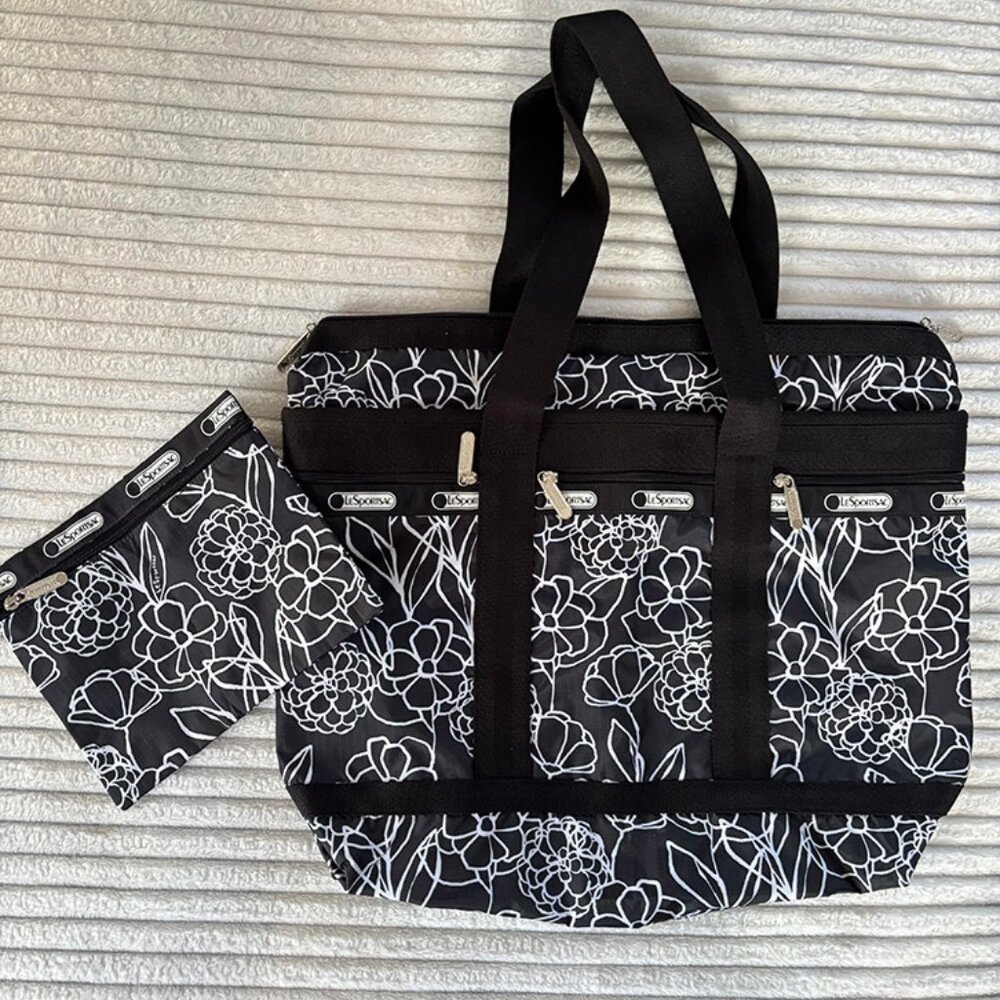 LeSportSac Classic Zip Tote & Cosmetic bag